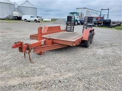 1994 Redi Haul K1226133 Tilt Deck T/A Flatbed Trailer 