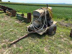 Lincoln Welder On Cart 