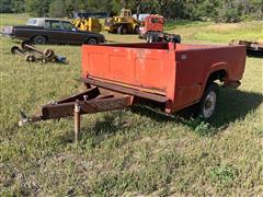 Shop Built Pickup Box Trailer 