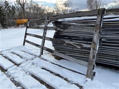 Wood Snow Fence 