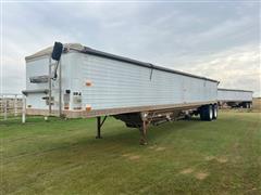 1988 Timpte Super Hopper 42' T/A Grain Trailer 