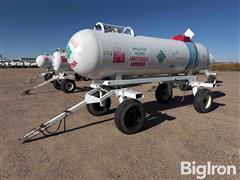 American Welding 1000-Gallon NH3 Tank On Running Gear 