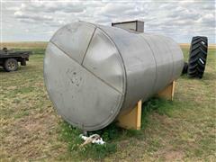 2500-Gal Stainless Steel Fresh Water Tank 