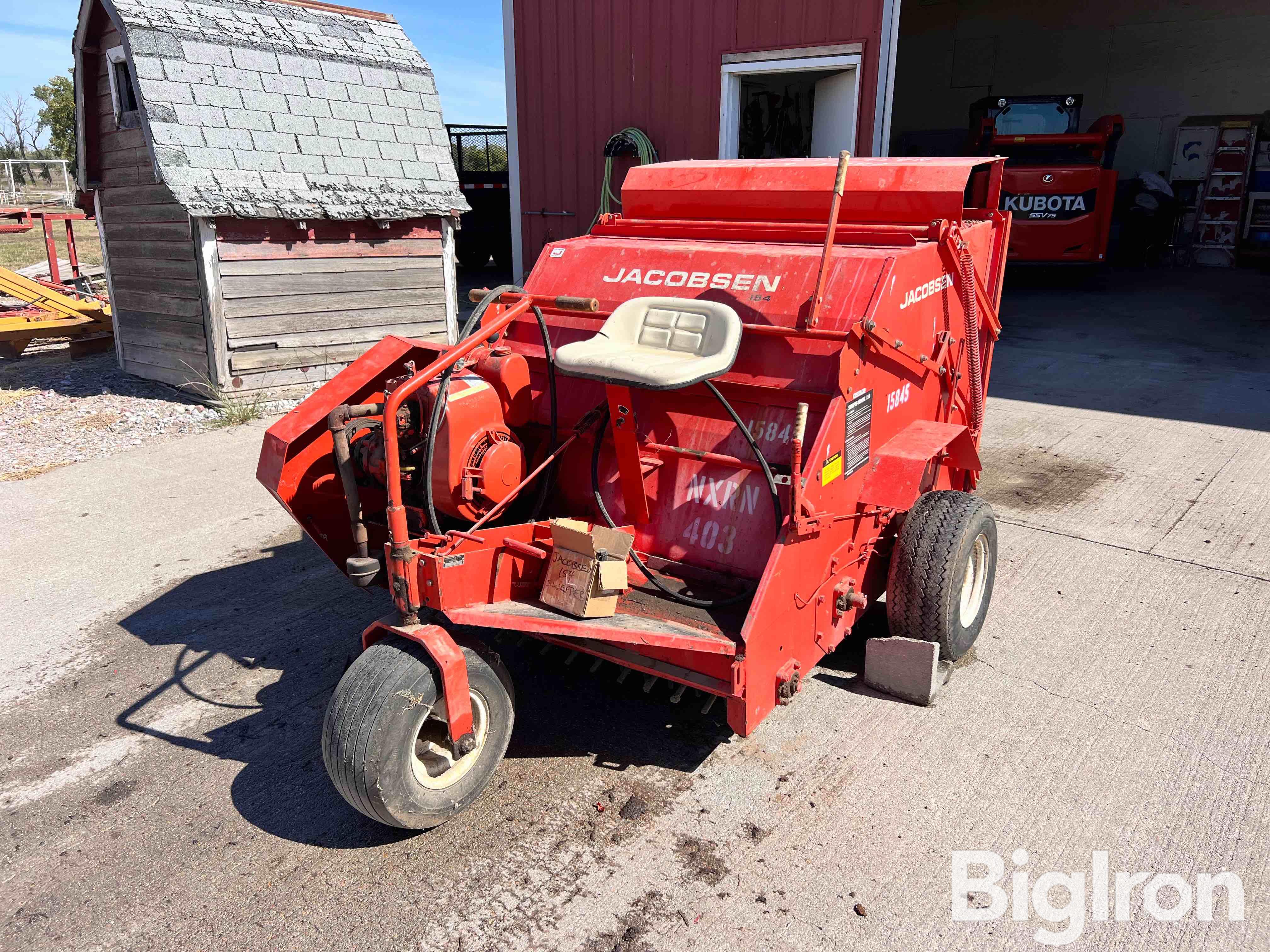 Jacobsen 154 Self-Propelled Sweeper 