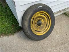 5.50-16 Tractor Tire & Rim 