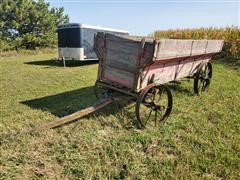 Antique Harvest Wagon 