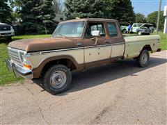 1979 Ford F150 Ranger 4x4 Extended Cab Pickup 