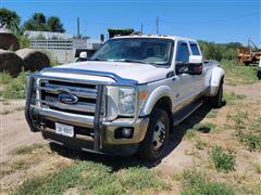 2012 Ford F350 Super Duty King Ranch 4x4 Crew Cab Dually Pickup 