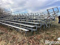 10-Row Aluminum Bleachers 