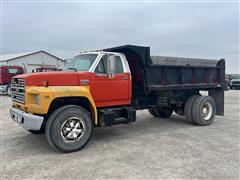 1987 Ford F800 S/A Dump Truck 