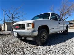 1996 GMC Sierra 1500 SL 4x4 Extended Cab Pickup 