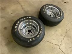 Goodyear P275/60R15 10" Steel Rims & Eagle Tires 