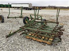 John Deere Harrow On Cart 