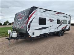 2016 Forest River Stealth T/A Toy Hauler Trail Trailer 