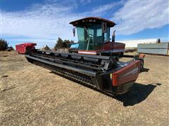 2001 MacDon 9350 Turbo Self-Propelled Windrower W/922 Auger Head 