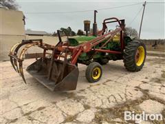 1966 John Deere 4020 2WD Tractor W/ Loader 