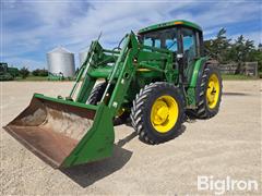 2001 John Deere 6410 MFWD Tractor 
