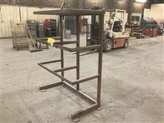 3 Shelf Metal Storage Rack 