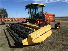 2000 New Holland HW320 18' Self-Propelled Windrower 