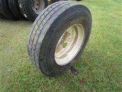 Kelly 295/75R22.5 Tire On Rim 