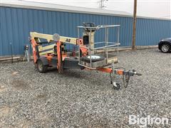 2010 Jlg T350 Towable Trailer Mounted Scissor Lift 