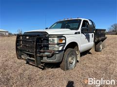 2013 Ford F250 Super Duty 4x4 Flatbed Pickup 