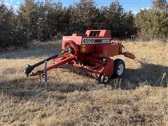 1991 Hesston 4590 Small Square Baler 