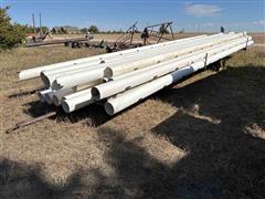 30' Poly Gated Irrigation Pipe W/Trailer 