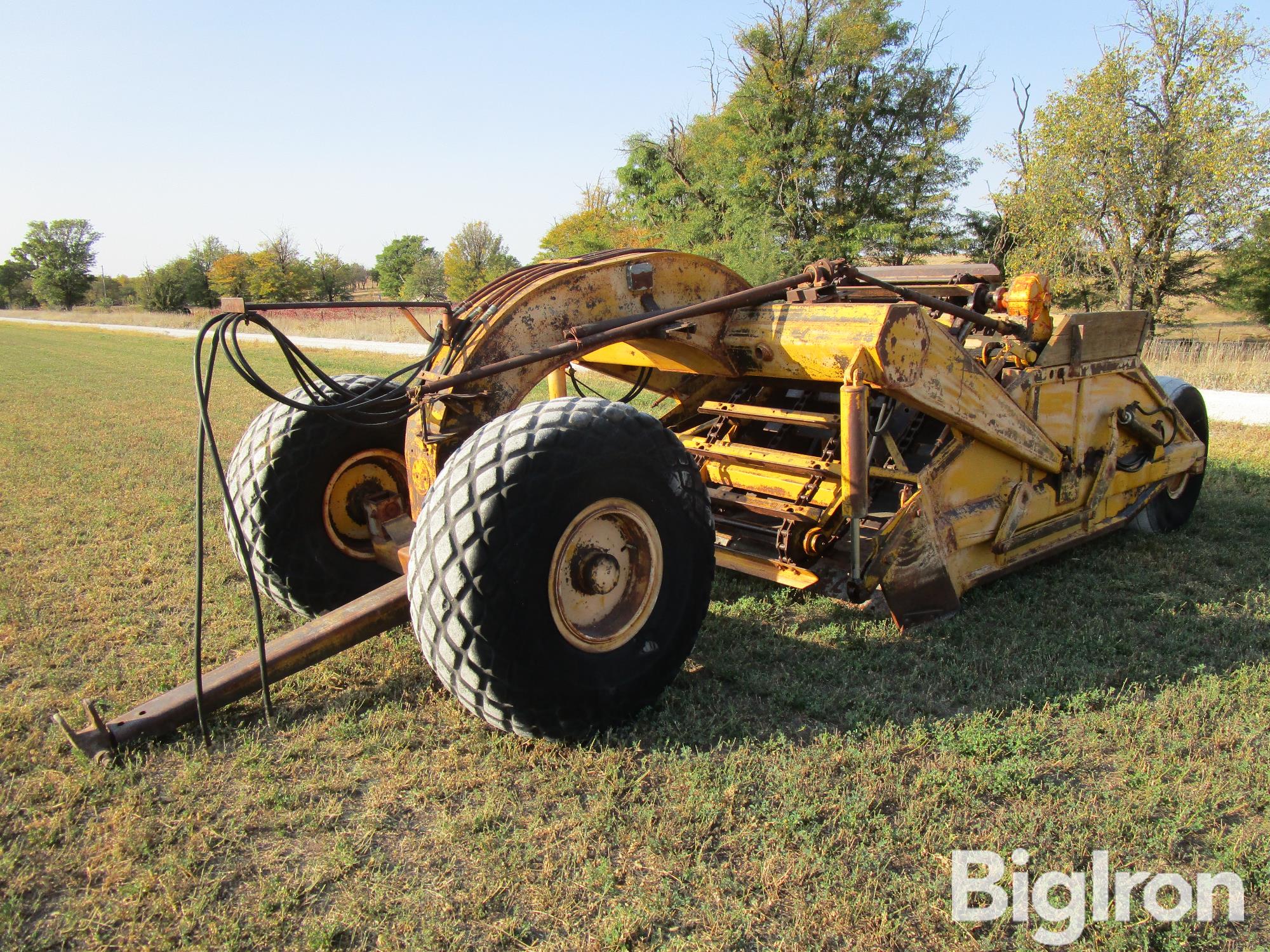 Johnson Pull-Type Elevating Scraper 