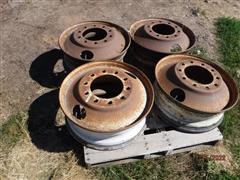 8"X24" Steel Semi Rims 