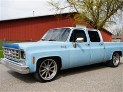 RUN # 225 - 1977 Chevrolet C30 3+3 Crew Cab Pickup 