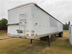 1989 Timpte Super Hopper T/A Grain Trailer 