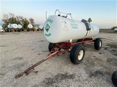 1450 Gallon NH3 Tank W/Running Gear 