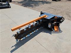 2023 Wolverine TCR-12-48H Trencher Skid Steer Attachment 