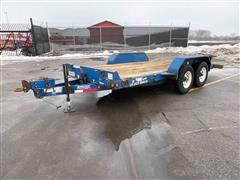 2018 Anderson 16' T/A Tilting Flatbed Trailer 