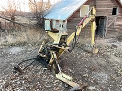 Long 3-Pt Mounted Backhoe 