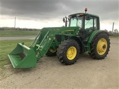 2012 John Deere 6430 Tractor W/Loader 