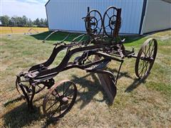 Western Wheeled Scraper Horse Drawn Grader 