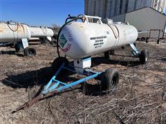 1000-Gallon Anhydrous Ammonia Tank 