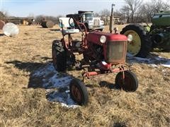 International FCUB 2WD Tractor W/Plow 