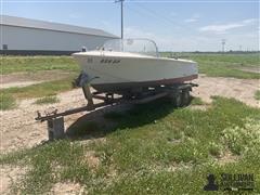 1962 Buehler Turbocraft Jet Boat W/Trailer 
