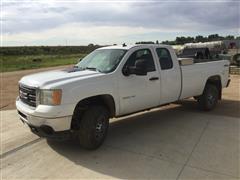 2013 GMC Sierra 2500 HD SLE 4x4 Extended Cab Pickup 