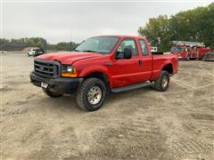 2001 Ford F250 Super Duty 4x4 Extended Cab Pickup 