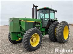 1991 John Deere 4455 MFWD Tractor 