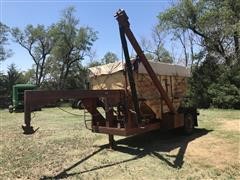 Shop Built S/A Seed Tender Gooseneck Trailer 