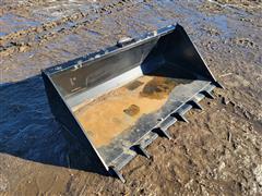 66" Skid Steer Bucket 