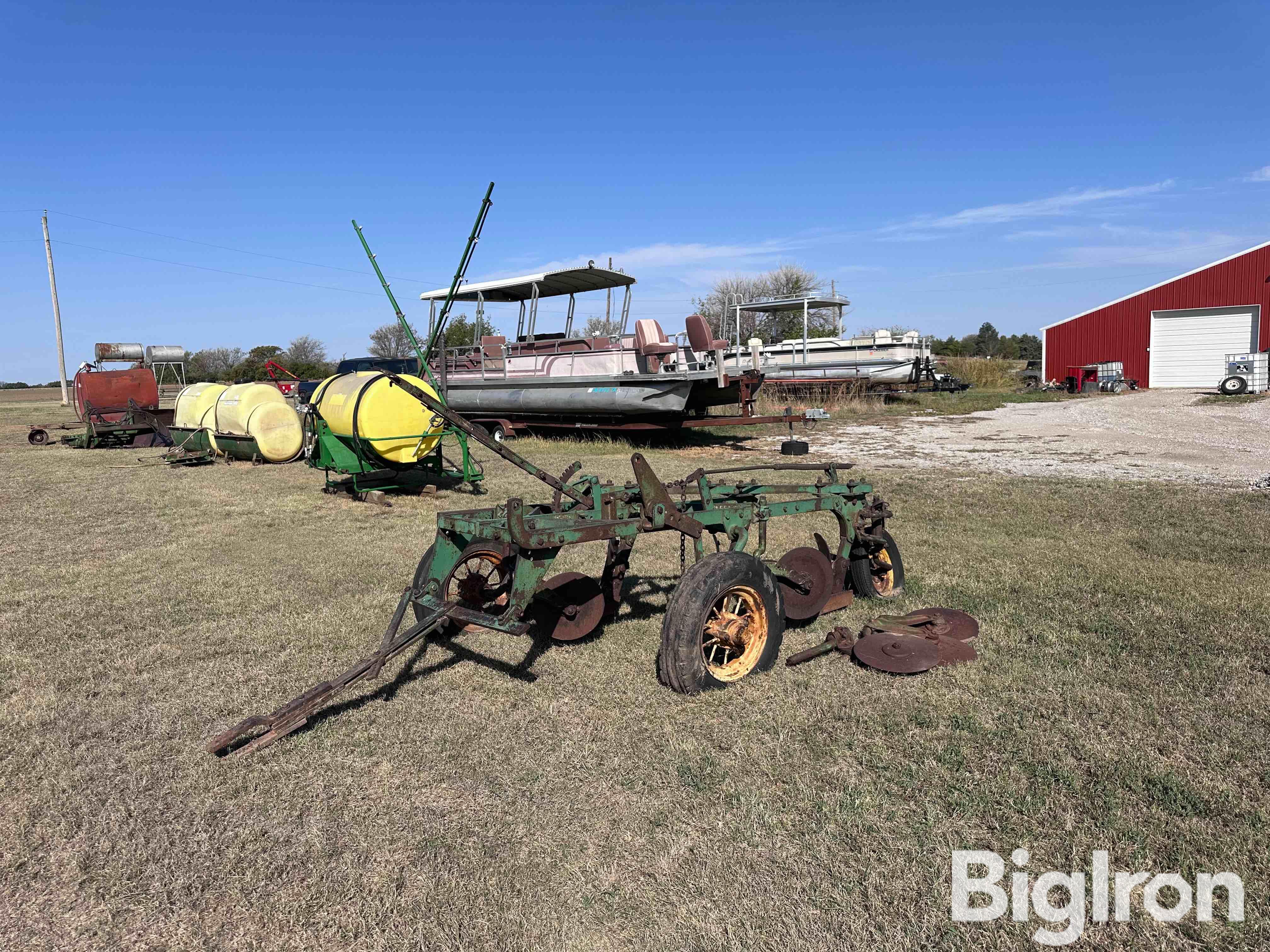 John Deere No. 55A-B-H 3-14” 3-Bottom Plow 