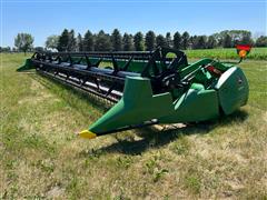 2017 John Deere 635F 35' Flex Combine Platform Header 