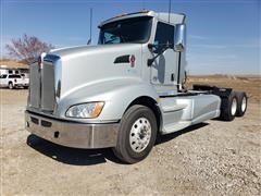2010 Kenworth T660 T/A Day Cab Truck Tractor 