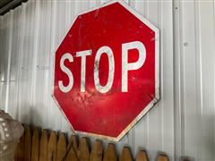 Metal Stop Sign 